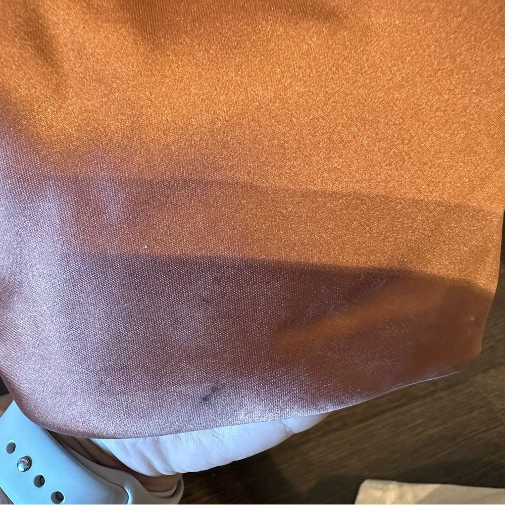 Revelry Skye Satin Dress in Copper - Picture 8 of 10